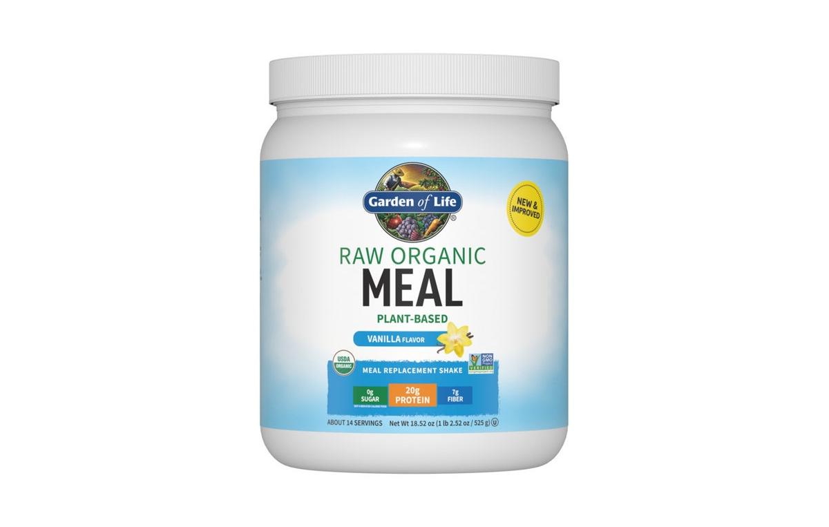 Garden of Life Gol Raw Organic Meal - Real Raw Vanilla (Mini), 558 Grams