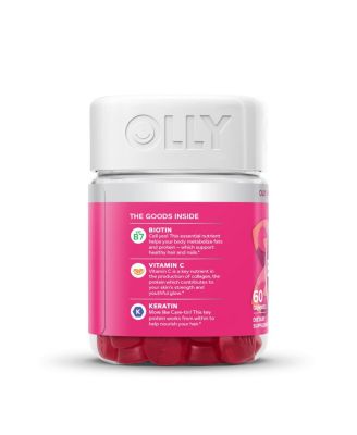 Olly Undeniable Beauty Gummies Grapefruit Glam, 60 Guumies