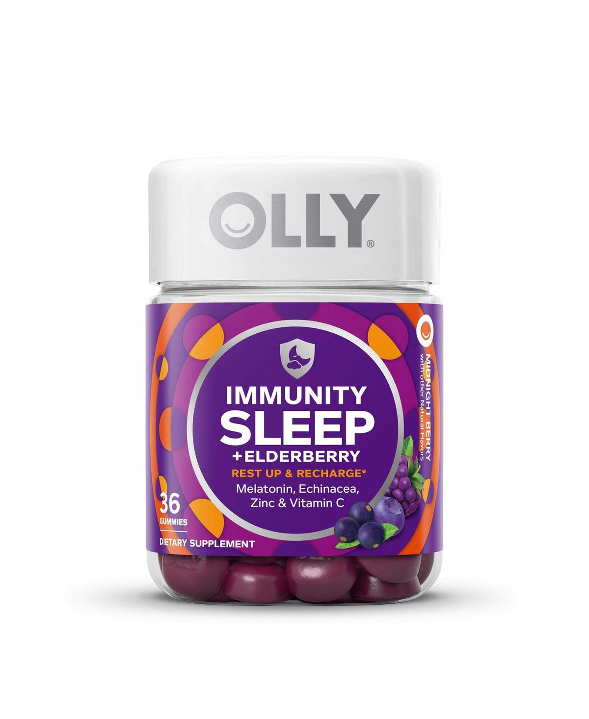 Immunity Sleep, Elderberry 36 Gummies