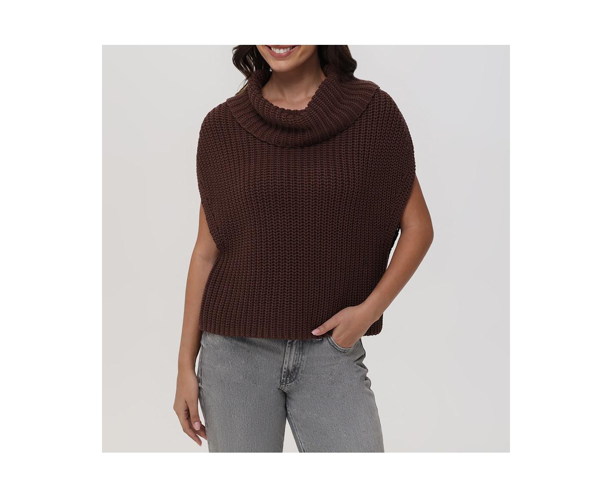 525 Women's Cate Sleeveless Turtleneck Sweater