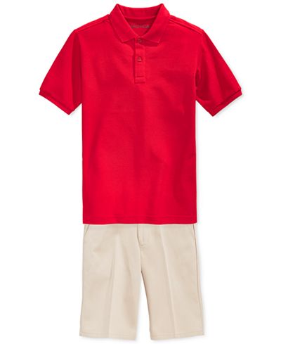 Nautica Boys' or Little Boys' Uniform Polo & Shorts