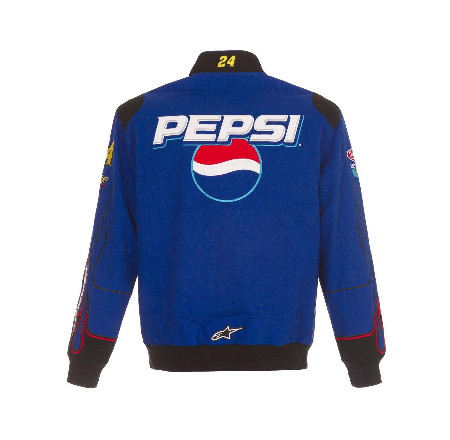Men's Royal Jeff Gordon Pepsi Full-Snap Twill Uniform Jacket