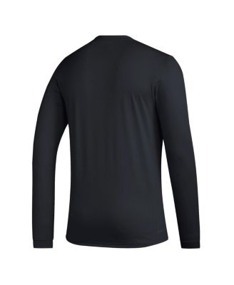 Men's Black Austin FC Club DNA Long Sleeve AEROREADY T-Shirt