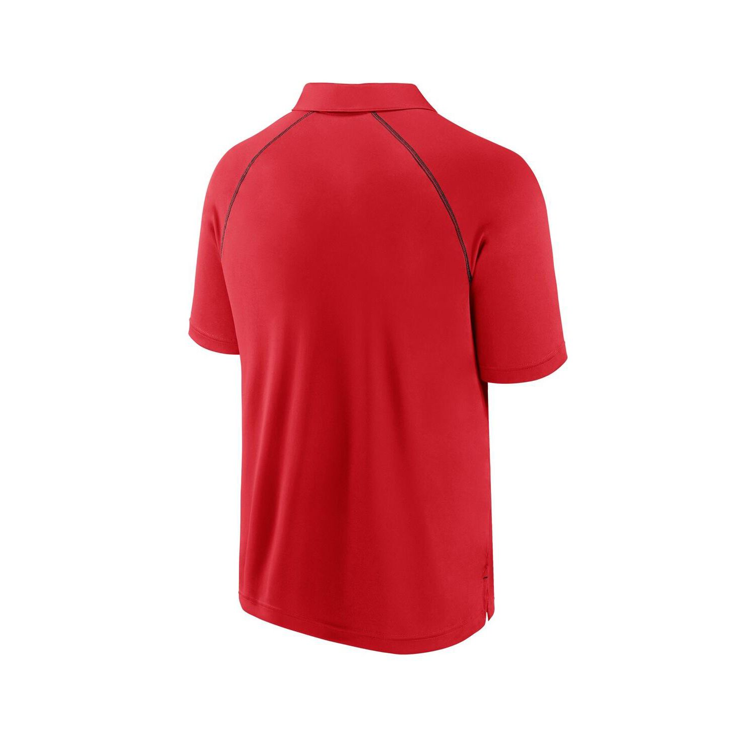 Men's Red Cincinnati Reds Strong Alone Raglan Polo