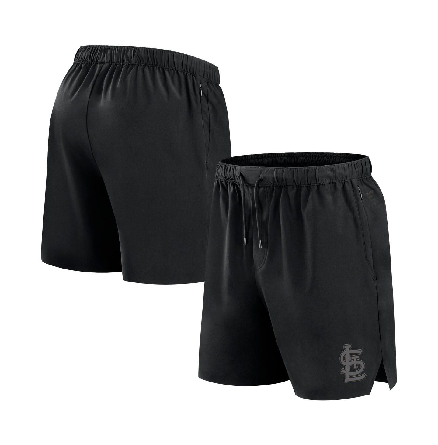 Мужские шорты Fanatics Signature Black St. Louis Cardinals Front Office Woven — фото 1