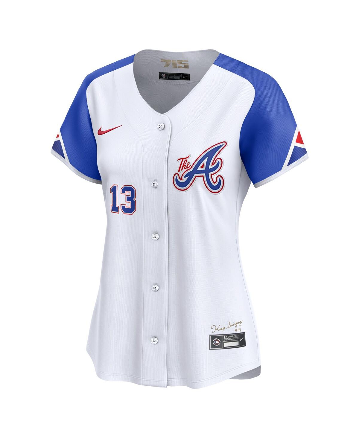 Nike Women's Ronald Acuna Jr.Atlanta Braves City Connect Limited Player Jersey - White