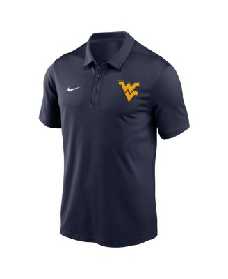 Men's Navy West Virginia Mountaineers Primetime Evergreen Franchise Performance Polo Shirt