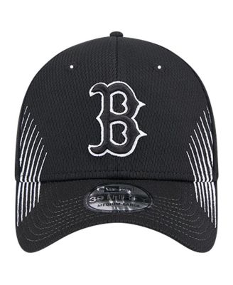 Men's Black Boston Red Sox Active Dash Mark 39THIRTY Flex Hat