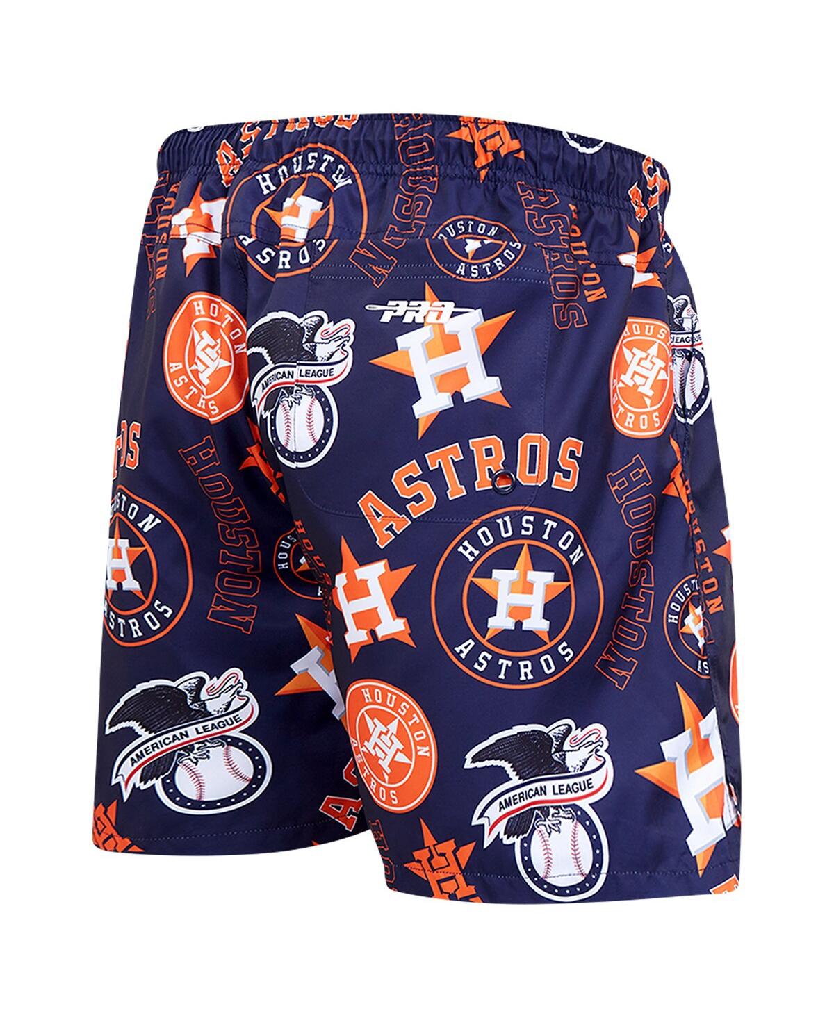 Shop Pro Standard Men's Navy Houston Astros Toss Logo Woven Shorts