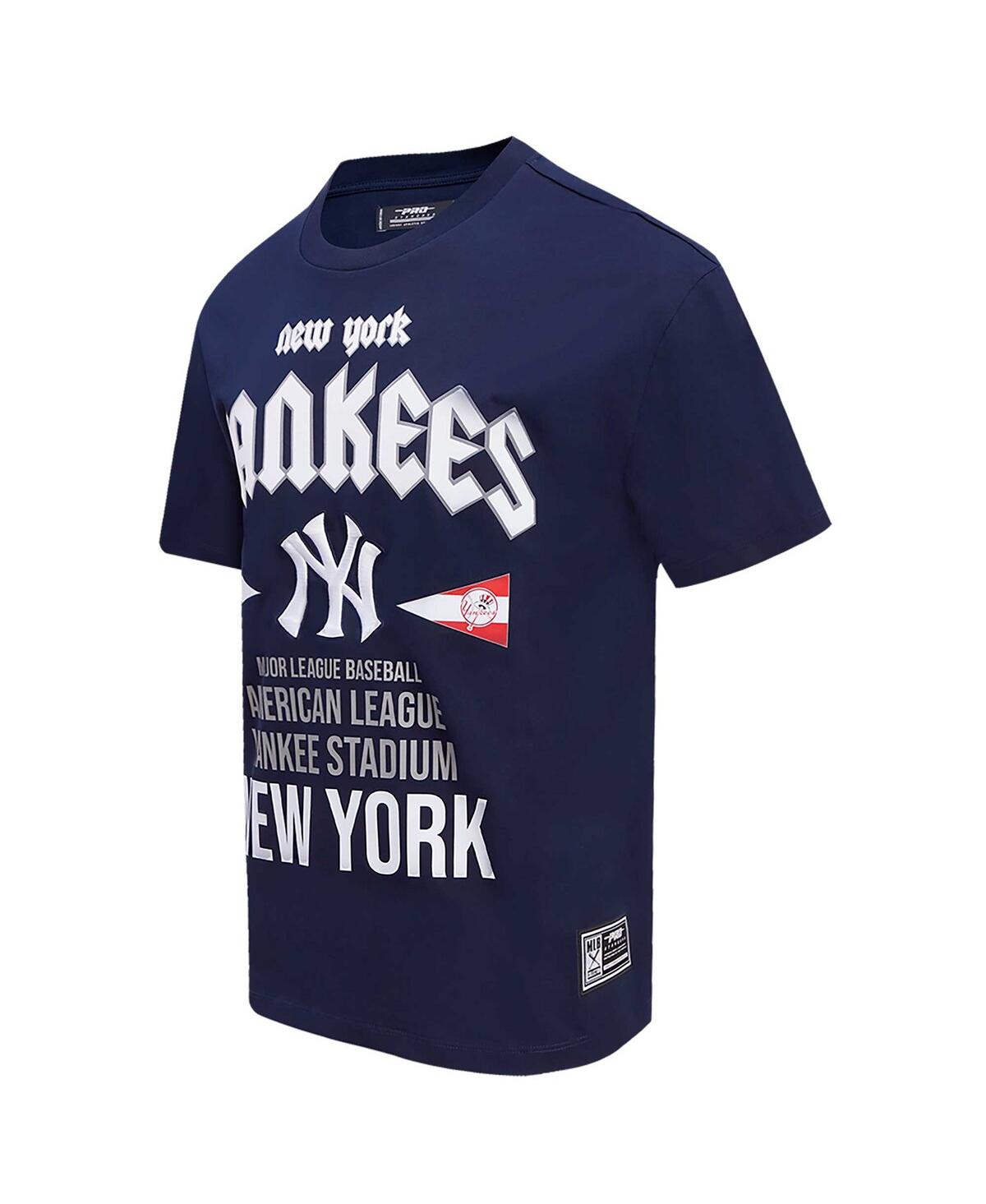 Shop Pro Standard Men's Navy New York Yankees Oversized City Tour T-shirt
