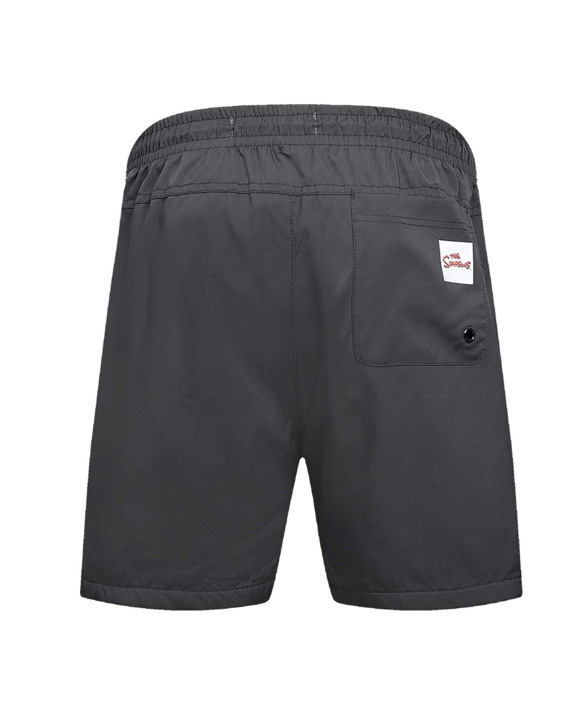 Freeze Max Men's Black The Simpsons Krusty Free Prize Shorts In Black