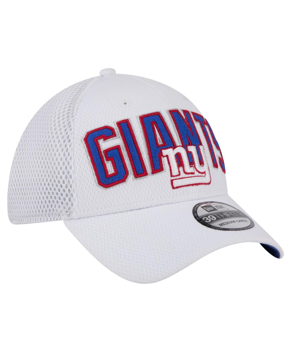 New Era Men'sNew York Giants Breakers 39THIRTY Flex Hat - White