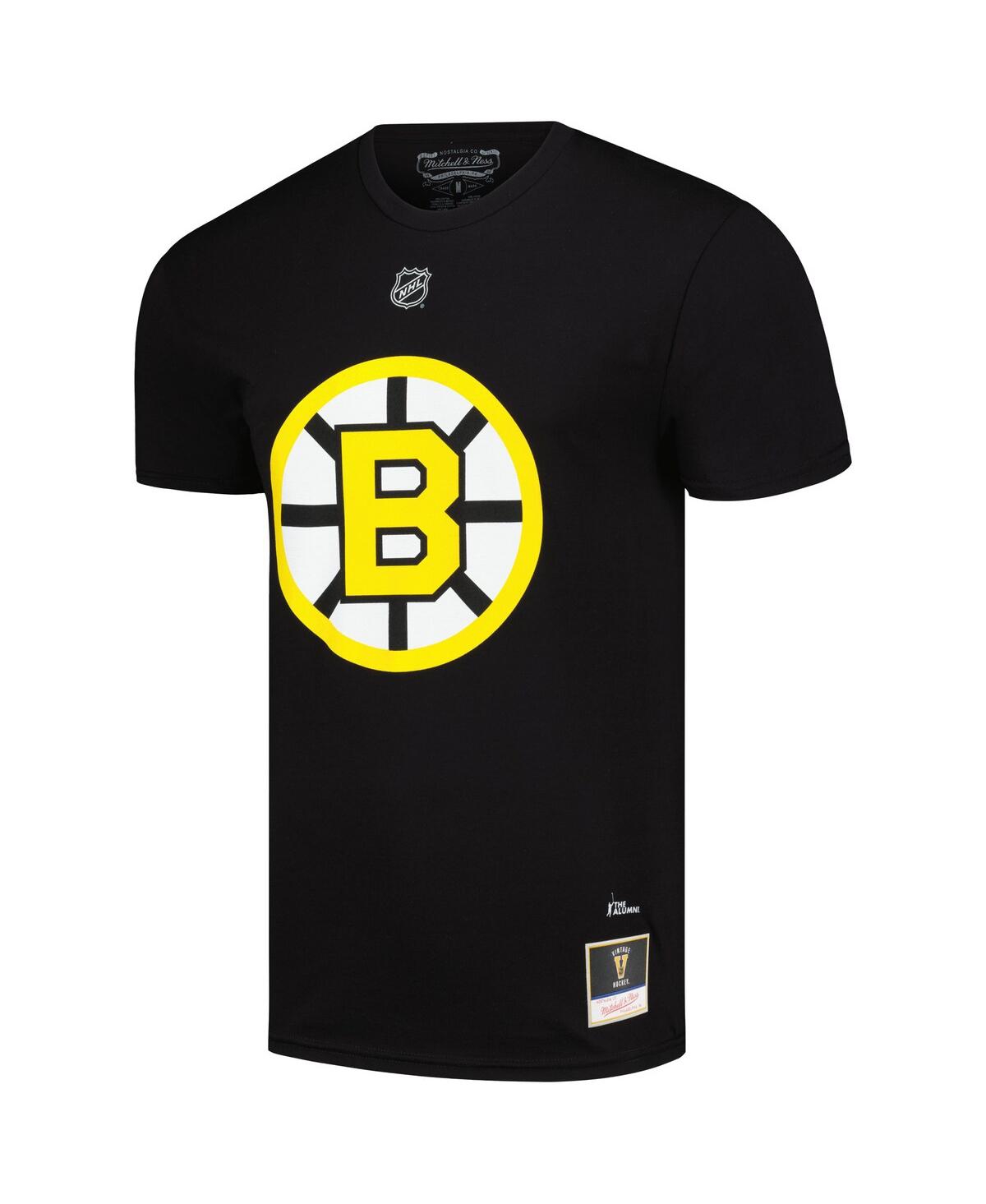 Mitchell & Ness Men's Bobby Orr Black Boston Bruins Big Tall Name Number T-shirt In Black