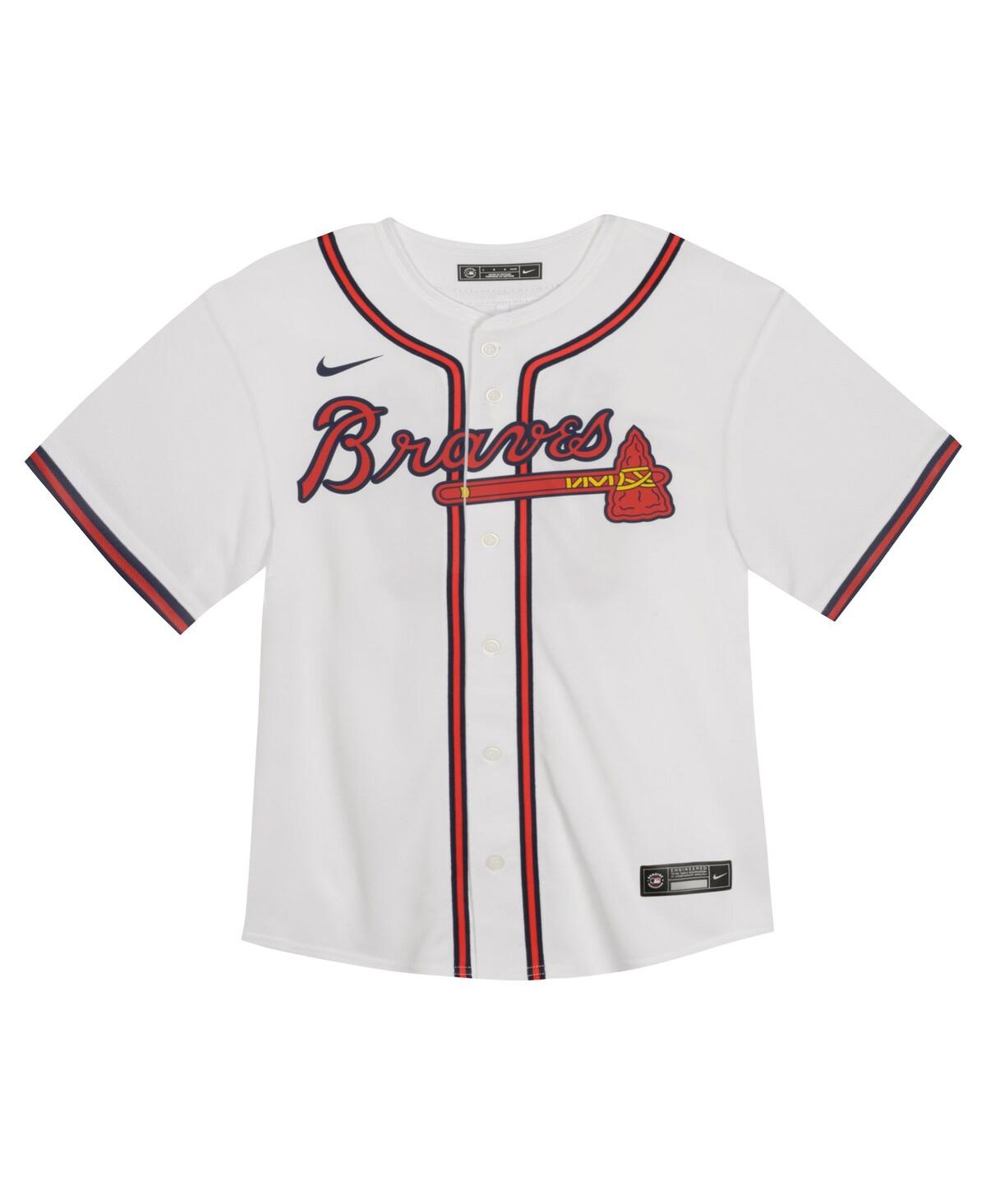 Nike Toddler Ronald Acuna Jr.Atlanta Braves Game Jersey - White