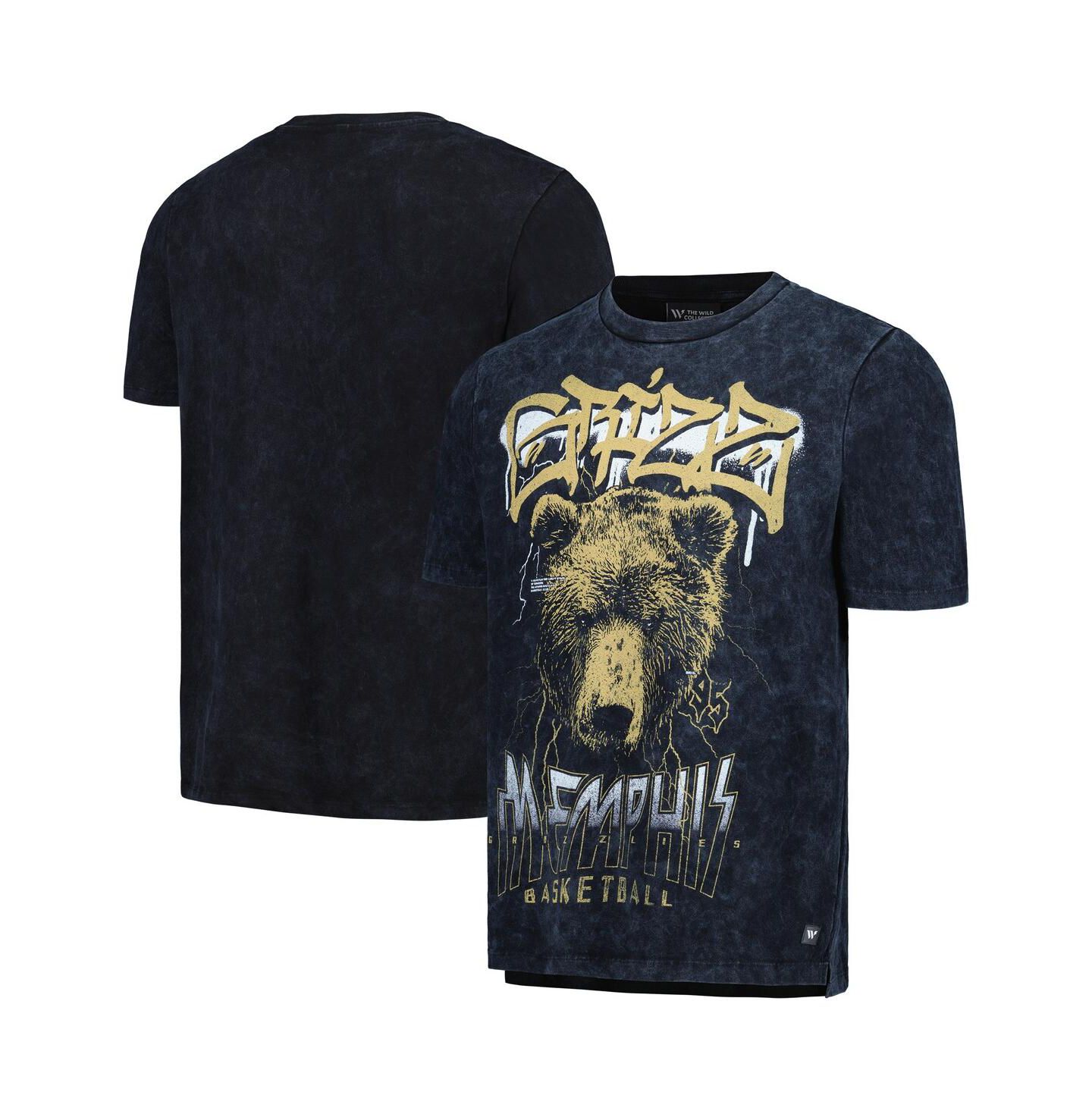 Футболка The Wild Collective Black Memphis Grizzlies Tour Band — фото 1