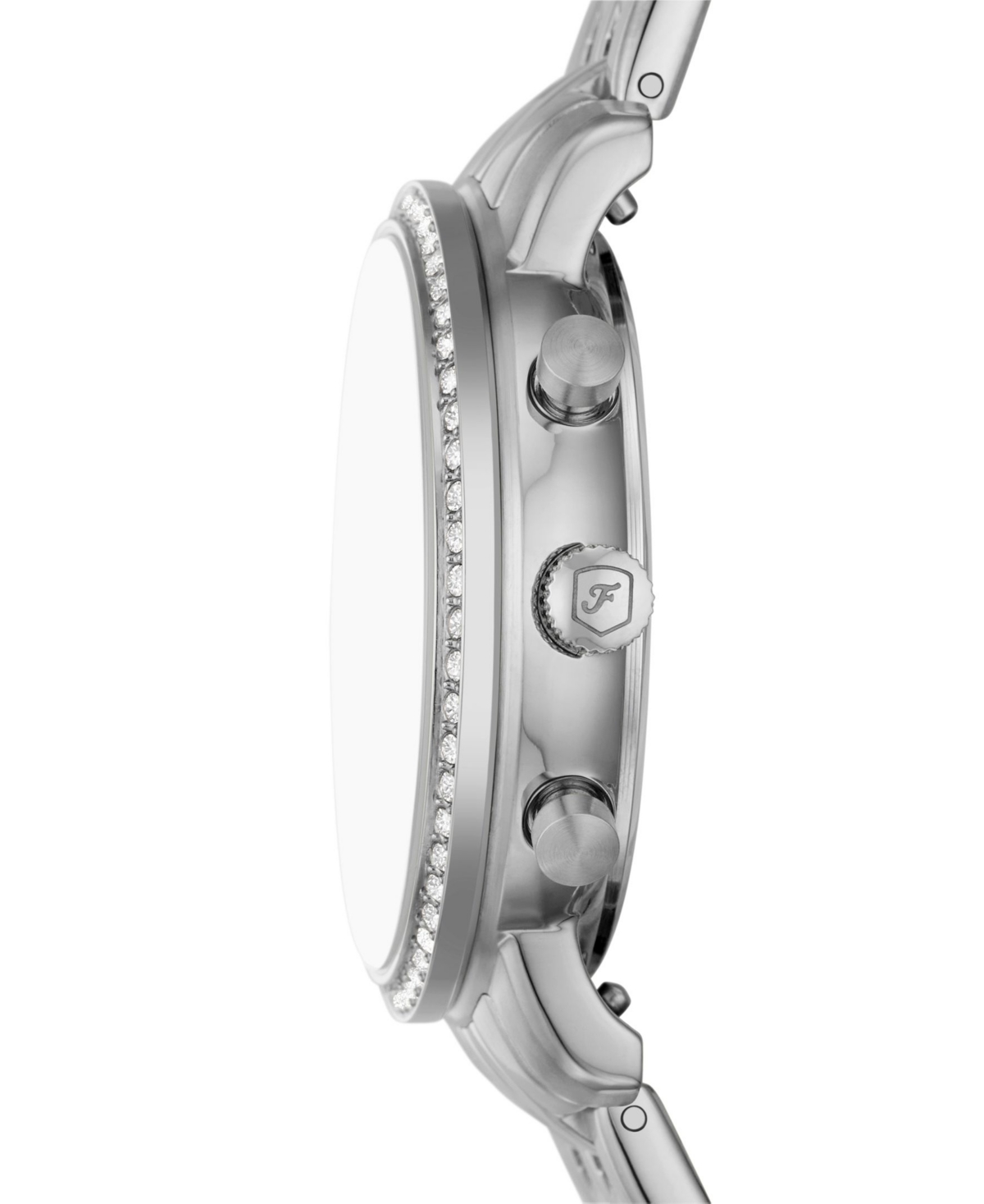 Fossil Women's Quartz Silver-tone Stainless Steel Watch 36mm In Silver-tone