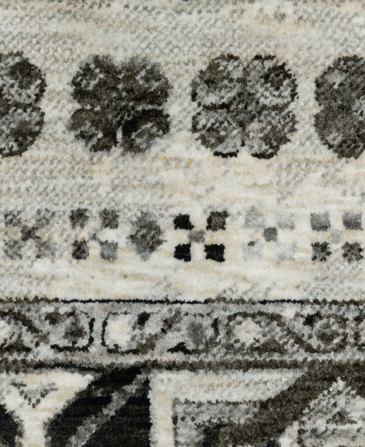 Oriental Weavers Chamberlain Ch01g 2'3x7'6 Runner Area Rug In Ivory