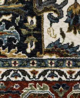 Oriental Weavers Vivian Rug Collection In Navy