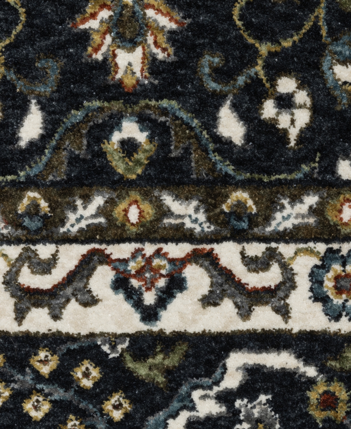 Oriental Weavers Vivian Vi04c 6'7x9'6 Area Rug In Navy