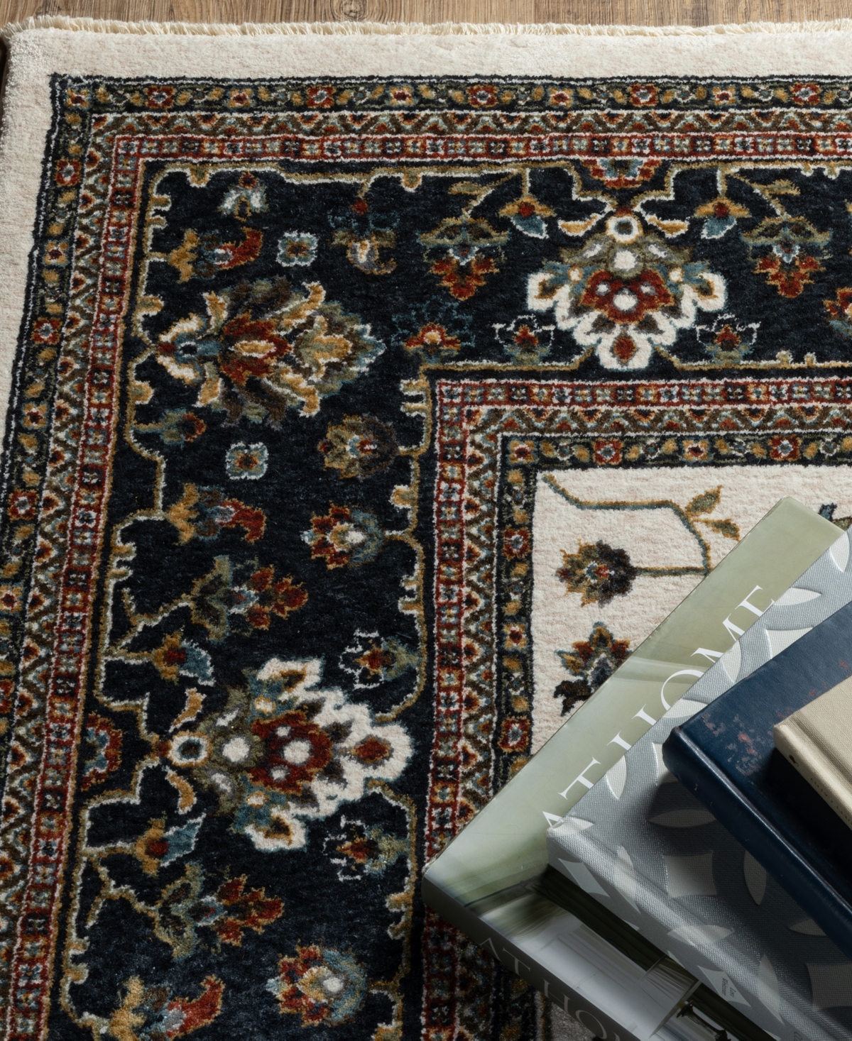 Oriental Weavers Vivian Vi02b Area Rug, 5'3 X 7'6 In Ivory