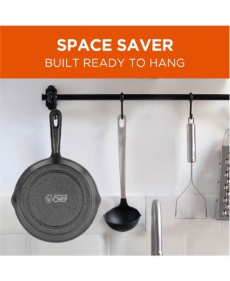 Cast Iron 3-Piece Skillet 1 Set