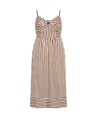 Plus Size Stripe Zaya Dress