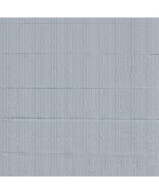 Basketweave Room Darkening Cordless Roman Shade, Single Panel for Bedroom, Thermal Insulated Window Blind Treatment for Living Room, Width 29 length 64 inches, Blue Window Panel