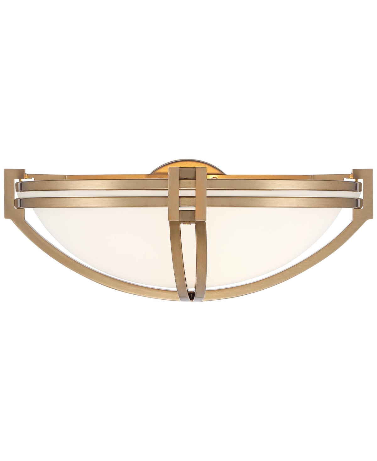 Possini Euro Design Deco Modern Wall Sconce Lighting Soft Gold Hardwired 13 3/4" Fixture White Milky Marbleized Glass Shade for Bedroom Bathroom Vanit