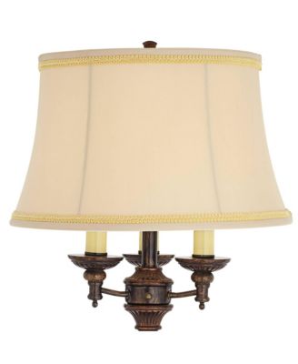 Traditional Floor Lamp Candelabra Style 4-Light 64.5" Tall Italian Bronze Bell Shade for Living Room Reading Bedroom