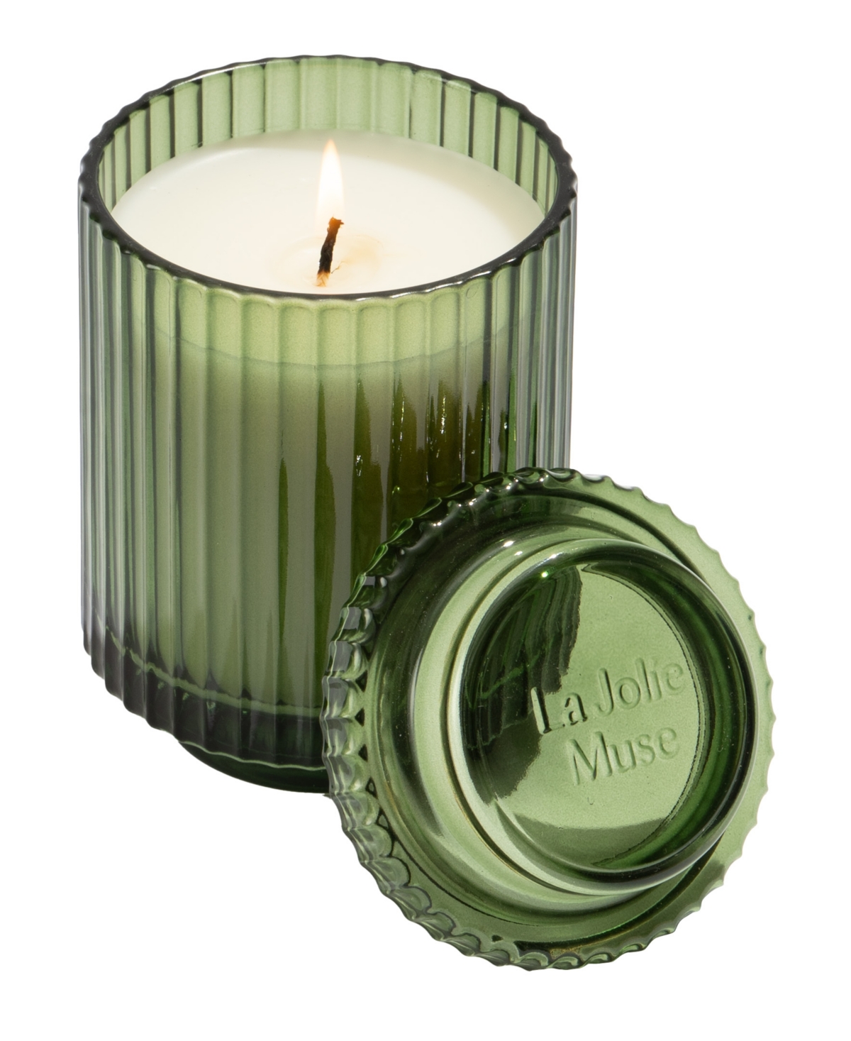 La Jolie Muse Amelie Candle, Pomegranate & Pine,