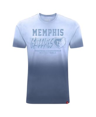 Men's and Women's Navy Memphis Grizzlies Bingham Sun-Fade T-Shirt