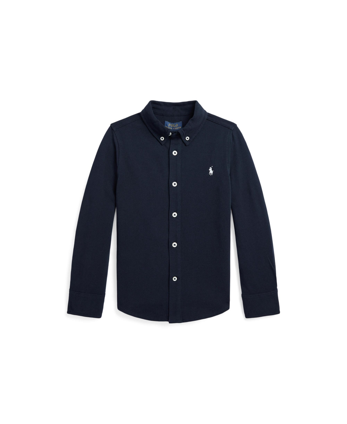 Polo Ralph Lauren Toddler and Little Boys Featherweight Cotton Mesh Shirt