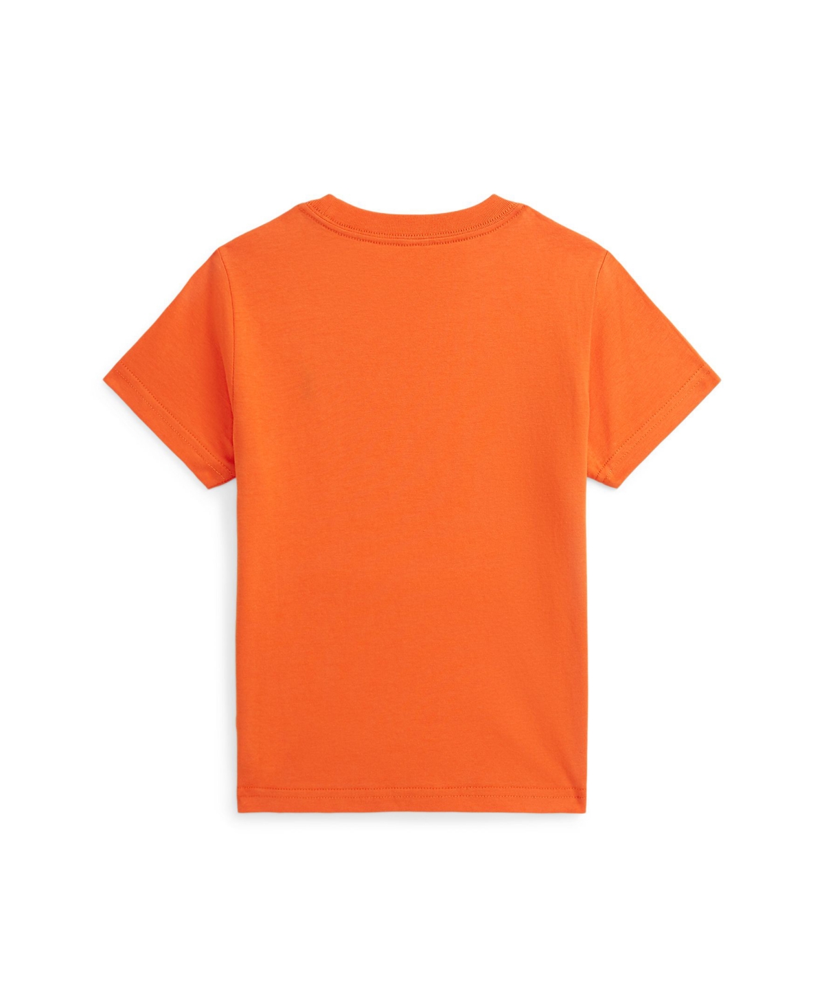 Polo Ralph Lauren Toddler And Little Boys Cotton Jersey Crewneck Tee In Flannel Orange