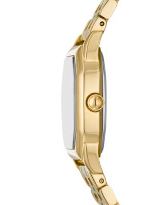 Women's Harlow Three-Hand Gold-Tone Stainless Steel Watch 27mm
