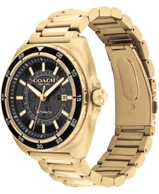 Men's Automatic Gold Charter Stainless Steel Watch 44.5mm