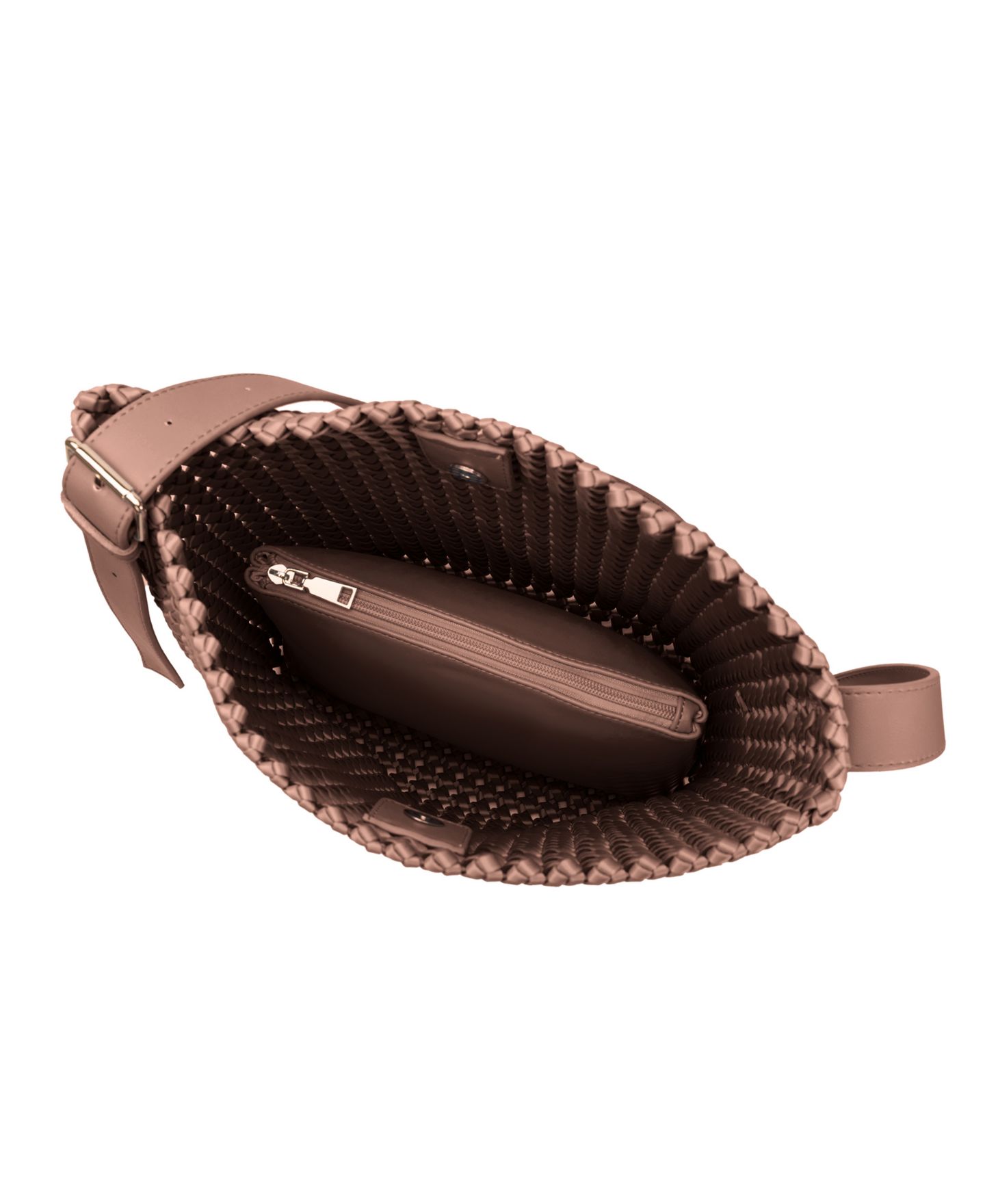 Женская сумка Melie Bianco Celine Magnetic Snap Handbag, цвет: Коричневый — фото 7