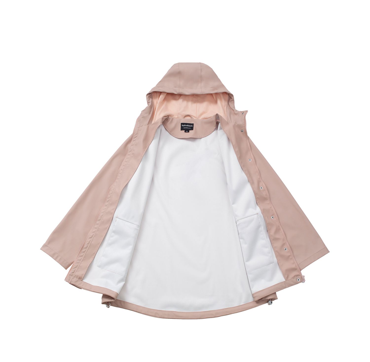 Women's Waterproof Rain Coat Rubberized Jacket
