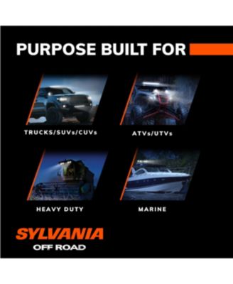 Rugged 3-Inch Round LED Light Pods | Flood Beam | 1400 Lumens | Off-Road Driving Work Lights (2-Pack)