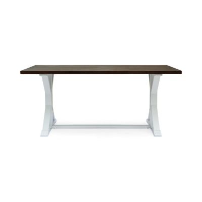 Streamdale Acacia Wood Dining Table Rustic-Contemporary Charm for Gatherings