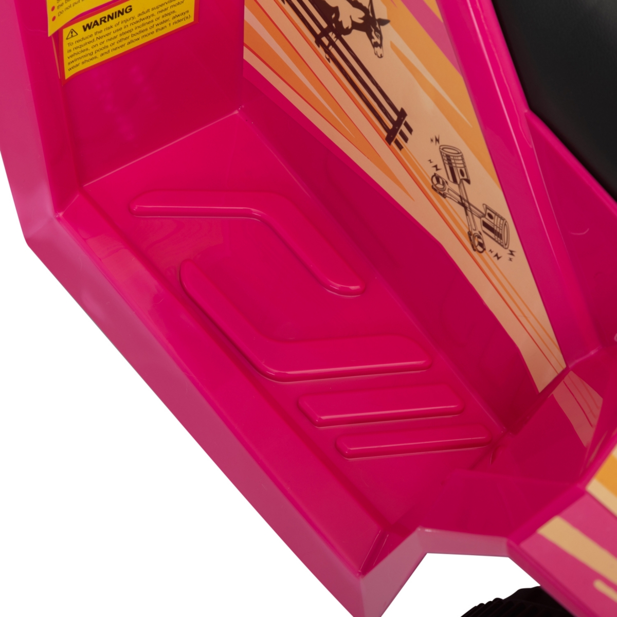 Streamdale Electric Atv for Kids with Trailer Bluetooth, Music, Power Display