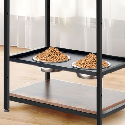 Streamdale Premium Dog Feeding Station with Storage and Adjustable Height
