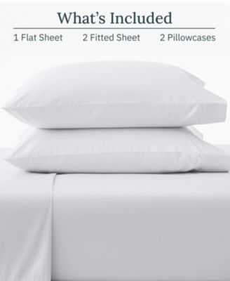 Luxury 1000 Thread Count Bed Sheets Set - 100% Cotton Sateen - Soft, Thick & Deep Pocket - Split King Size