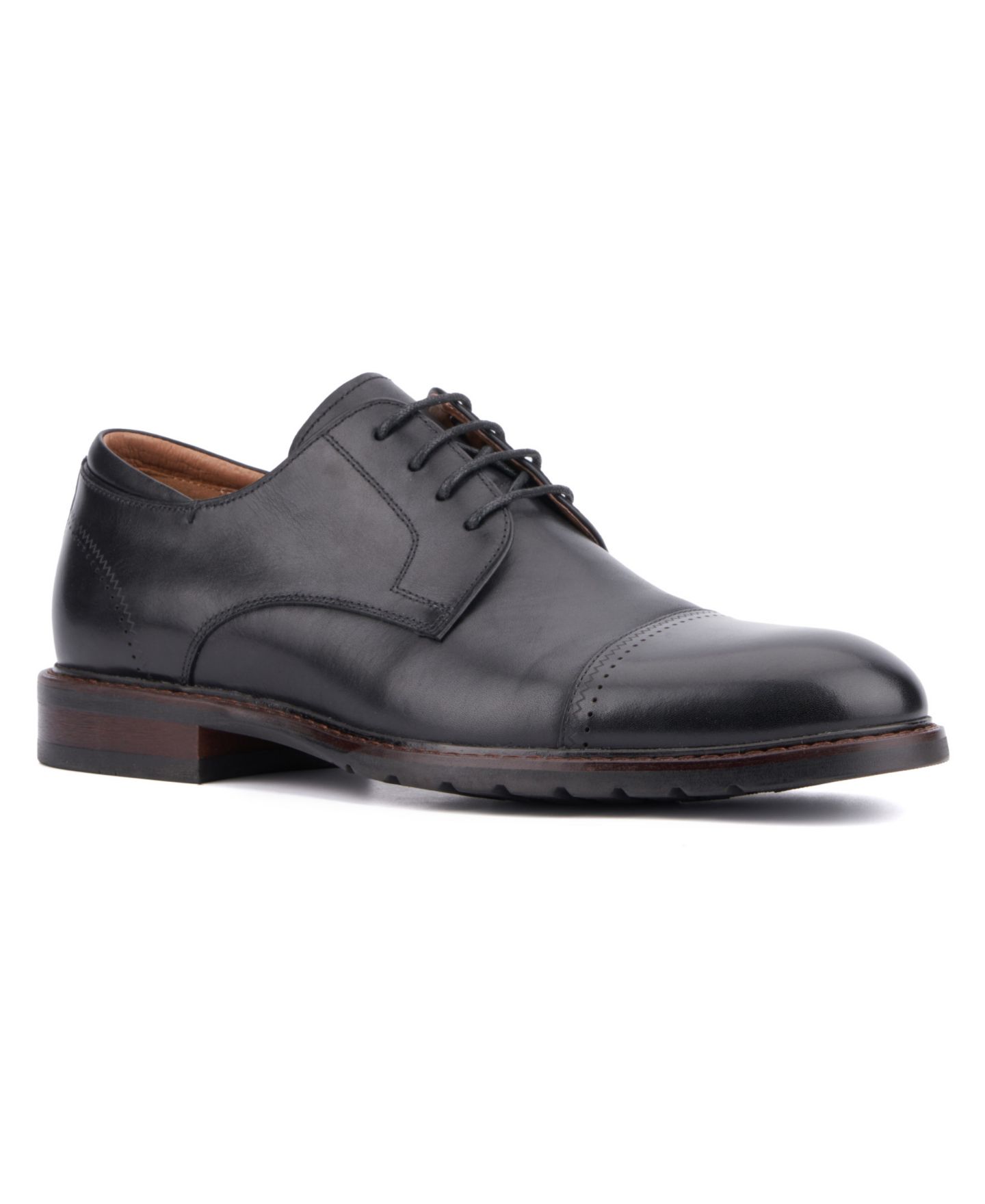 Обувь Vintage Foundry Co Men's Emerson Oxford Dress Shoe, цвет: Чёрный — фото 1