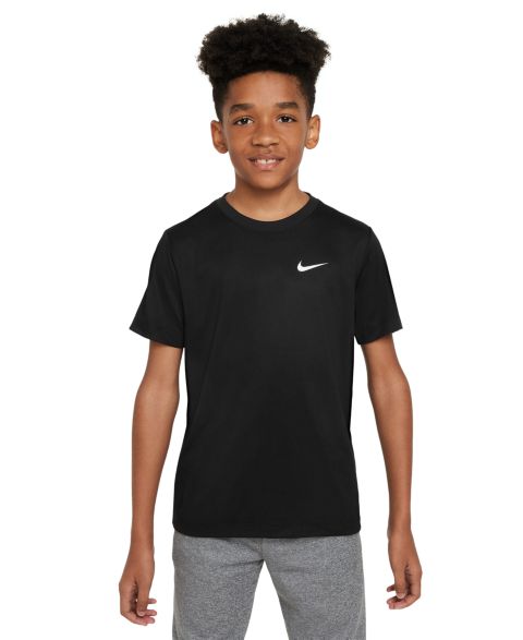 Детская футболка Nike Legend Dri-FIT Logo Graphic, цвет: Чёрный