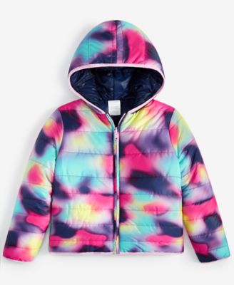 Epic Threads - Toddler Girls Aura Reversible Puffer Jacket