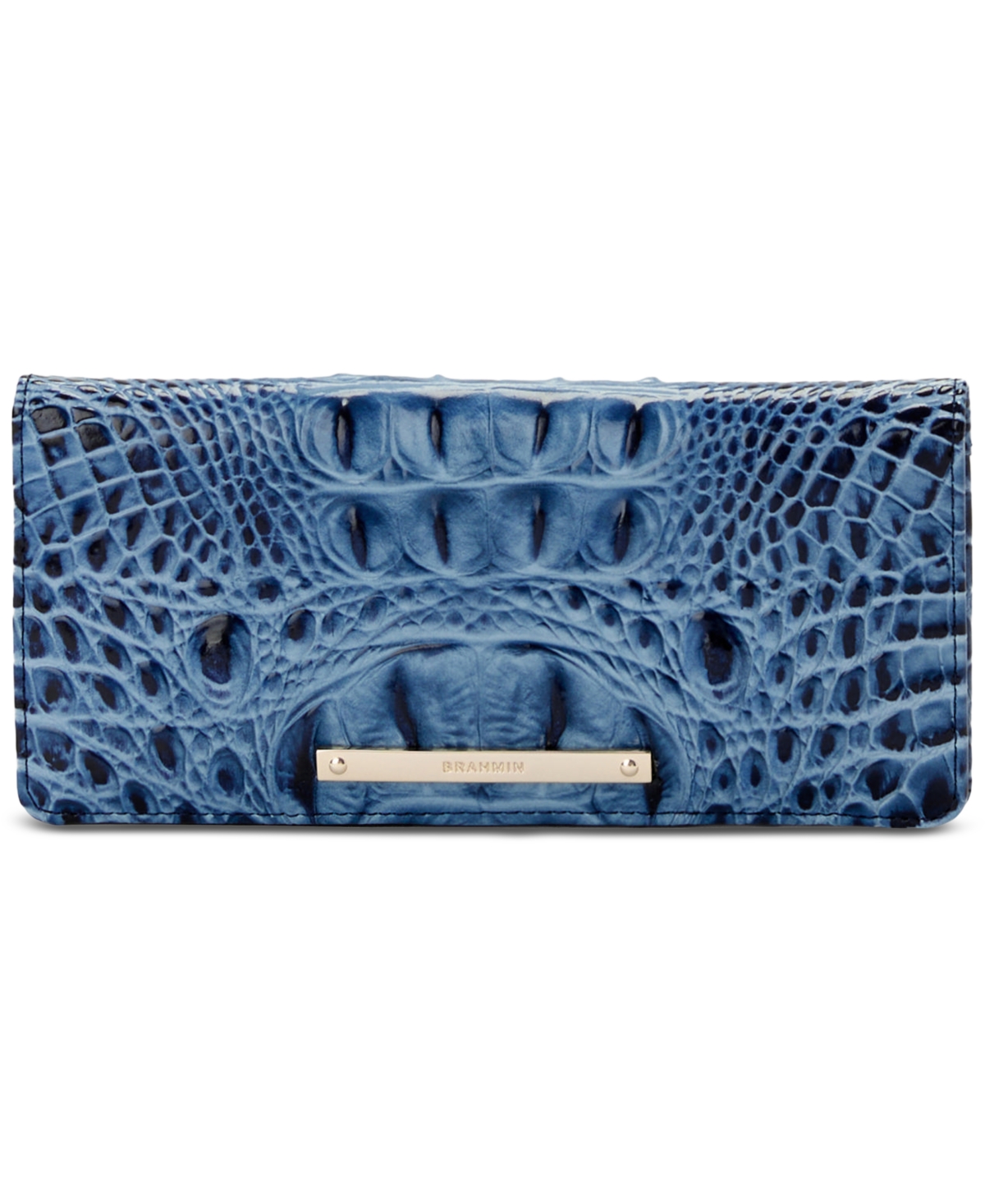 Ady Leather Wallet - Blue Seren