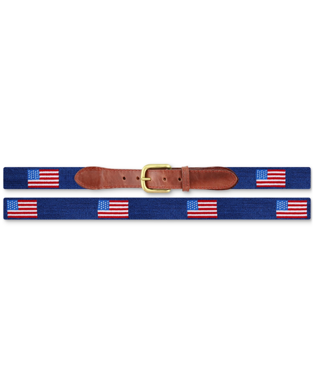 Smathers & Branson Men's American Flag Belt