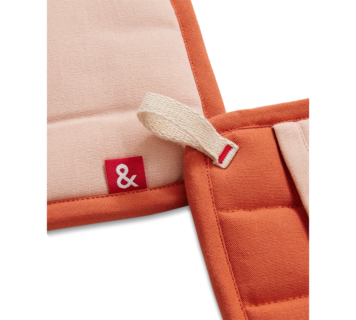 Hedley & Bennett 2-Pc. Colorblocked Pot Holder Set