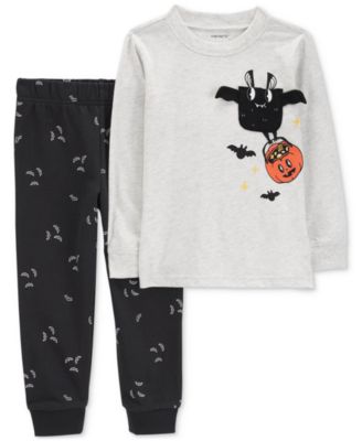 Carter's - Toddler Boys Halloween Bat T-Shirt & Jogger Pants, 2 Piece Set