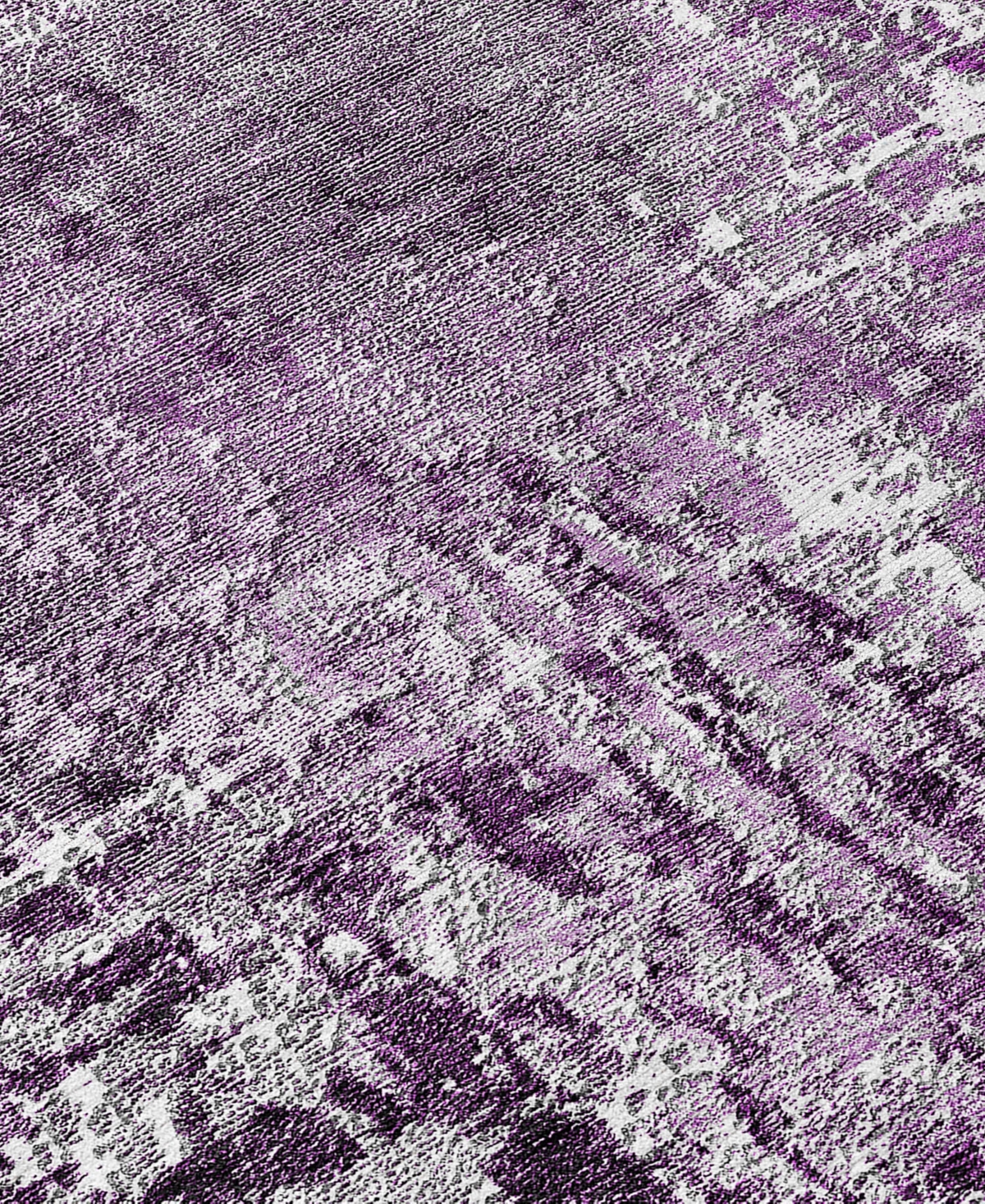 Addison Chantille Acn680 5'x7'6" Area Rug In Eggplant